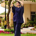Deep Blue Drapery